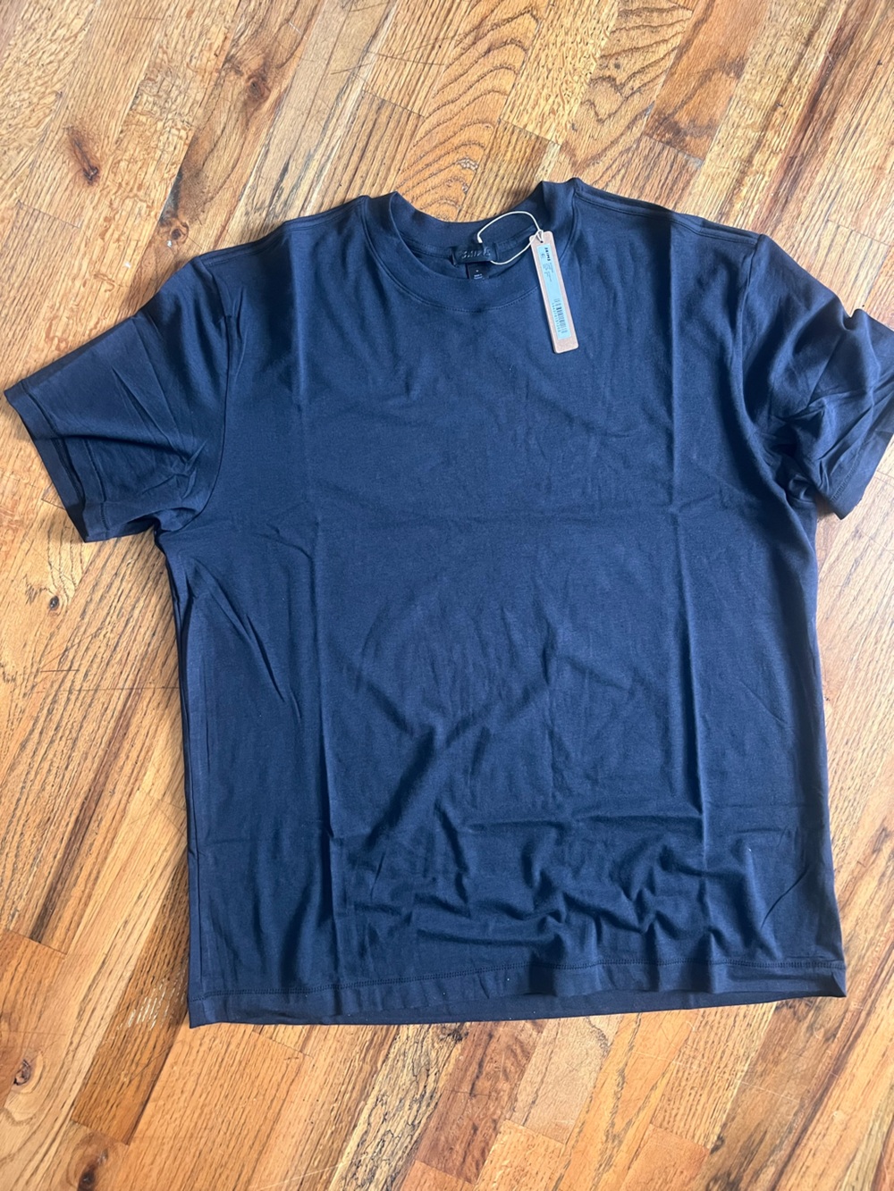 SKIMS Short Sleeve Crew Tee - Navy Blue